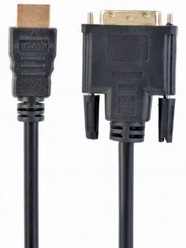 Кабель Cablexpert DVI - HDMI 0.5 м (CC-HDMI-DVI-0.5M) H00000107640 фото