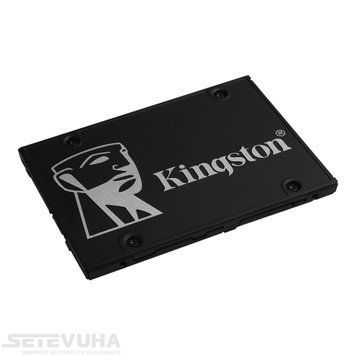 SSD диск Kingston KC600 256ГБ SATA III 2.5" 3D NAND TLC (SKC600/256G) H00000024975 фото