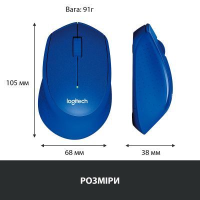 Мышь Logitech M330 SILENT PLUS беспроводная (910-004910) H00000037335 фото