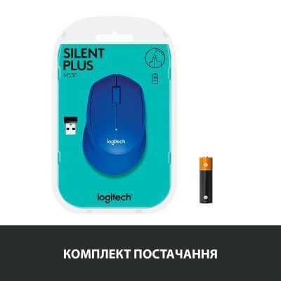Мышь Logitech M330 SILENT PLUS беспроводная (910-004910) H00000037335 фото