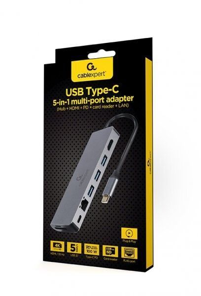 USB-хаб Cablexpert (A-CM-COMBO5-05) H00000389787 фото