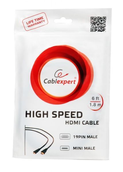 Кабель Cablexpert Micro HDMI - HDMI 3 м (CC-HDMID-10) H00000426556 фото