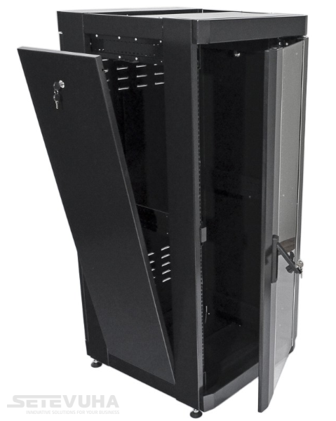 Телекоммуникационный шкаф CMS 28U 19" 675 мм (UA-MGSE2866MB) H00000001772 фото
