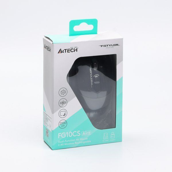 Мышь A4Tech (FG10CS Air2 (Stone Grey)) H00000457087 фото