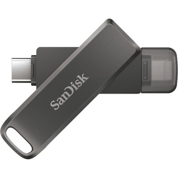 Флеш память USB SanDisk iXpand Luxe 64ГБ USB Type-C Lightning (SDIX70N-064G-GN6NN) H00000052950 фото