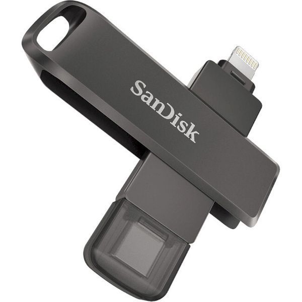 Флеш память USB SanDisk iXpand Luxe 64ГБ USB Type-C Lightning (SDIX70N-064G-GN6NN) H00000052950 фото