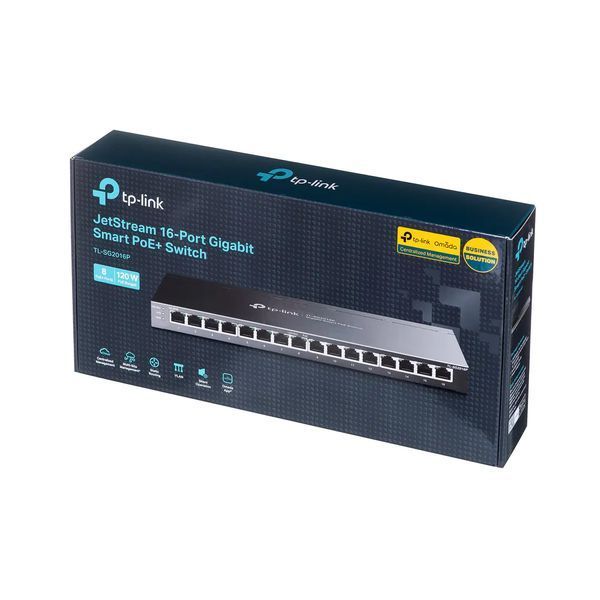 Коммутатор TP-Link (TL-SG2016P) H00000404177 фото