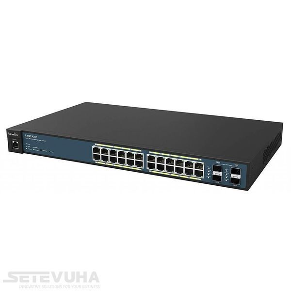 Комутатор EnGenius L2 PoE (EWS7928P) H00000035787 фото