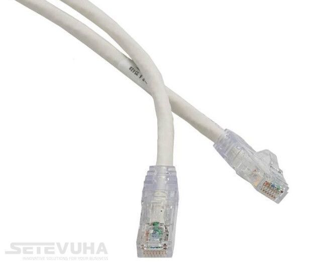 Патч-корд Panduit UTP Cat. 6 3 м PVC Белый (NK6PC3MY) H00000026790 фото