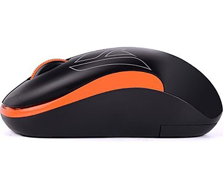 Мышь A4Tech беспроводная (G3-300N (Black+Orange)) H00000075948 фото