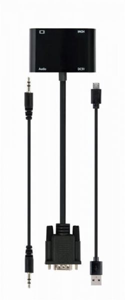 Адаптер-перехідник Cablexpert (A-VGA-HDMI-02) H00000319162 фото