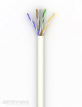 Кабель витая пара OK-Net UTP Cat 6 PVC 4 х 2 х 0,57 (49212m305) H00000005413 фото