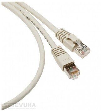 Патч корд Corning FTP Cat. 5e 5 м LSZH Сірий (FQ100071916) H00000023220 фото