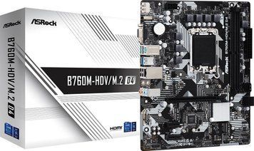 Материнская плата ASRock 1700 (B760M-HDV/M.2_D4) H00000323653 фото