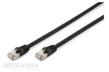 Патч-корд DIGITUS S/FTP Cat. 6 5 м FR Черный (DK-1644-050/BL-OD) H00000006474 фото