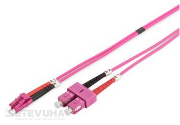 Патч-корд оптичний DIGITUS SC-LC UPC MM(OM4) Duplex 3м (DK-2532-03-4) H00000015938 фото