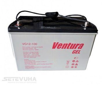 Акумуляторна батарея Ventura 100 Аг GEL 12 В (VG 12-100 Gel) H00000008518 фото