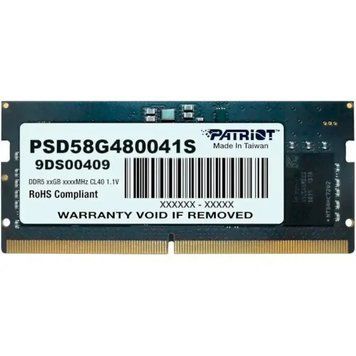 Оперативна пам'ять Patriot (PSD58G480041S) H00000433950 фото