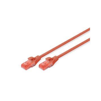 Патч корд DIGITUS UTP Cat. 6 5 м LSZH Червоний (DK-1617-050/R) H00000180397 фото