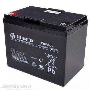 Аккумуляторная батарея B.B. Battery 63 Ач AGM 12 В (EB63-12) H00000003886 фото