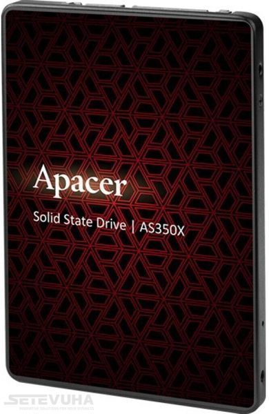 SSD диск Apacer AS350X 128ГБ SATA III 2.5" 3D TLC (AP128GAS350XR-1) H00000043795 фото