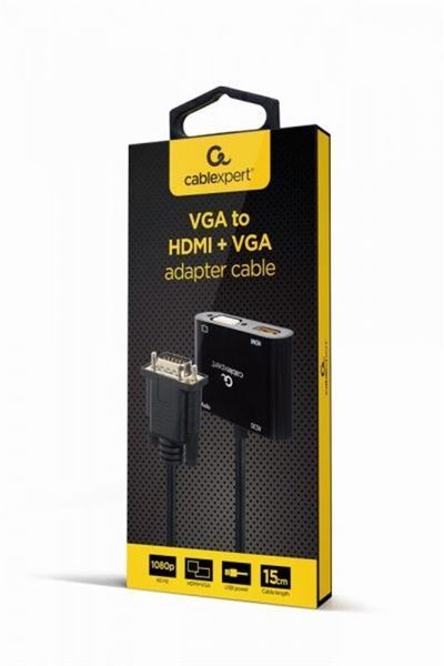 Адаптер-перехідник Cablexpert (A-VGA-HDMI-02) H00000319162 фото