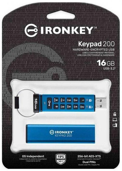 Флеш память USB Kingston (IKKP200/16GB) H00000412815 фото