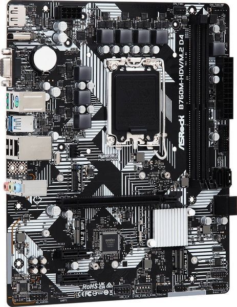 Материнская плата ASRock 1700 (B760M-HDV/M.2_D4) H00000323653 фото