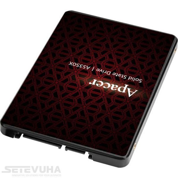SSD диск Apacer AS350X 128ГБ SATA III 2.5" 3D TLC (AP128GAS350XR-1) H00000043795 фото