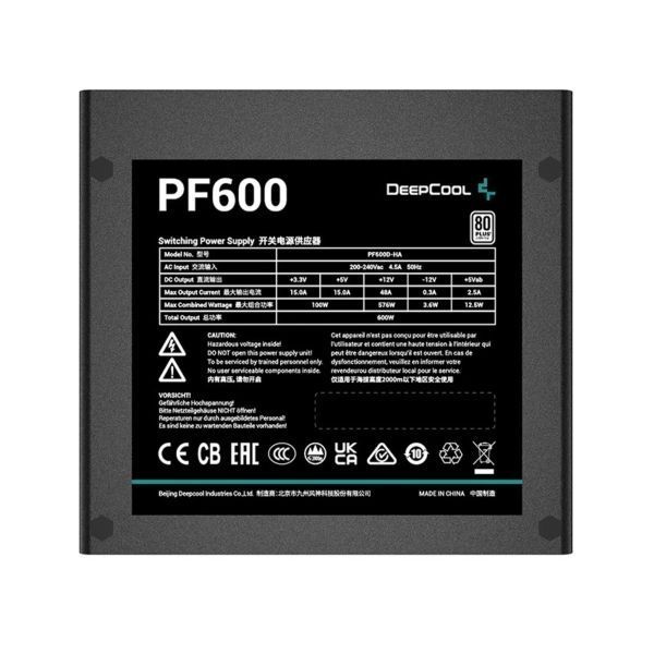 Блок питания Deepcool (R-PF600D-HA0B-EU) H00000310260 фото
