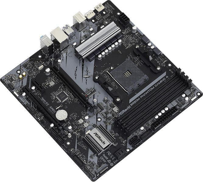 Материнська плата ASRock АМ4 (B550M Phantom Gaming 4) H00000055226 фото