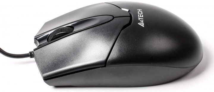 Мышь A4Tech проводная (OP-550NU USB (Black)) H00000075986 фото