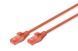 Патч-корд DIGITUS UTP Cat. 6 3 м LSZH Красный (DK-1617-030/R) H00000159848 фото