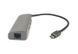 USB-хаб PowerPlant USB Type C - USB Type A USB Type C RJ45 (CA910557) H00000179455 фото 2