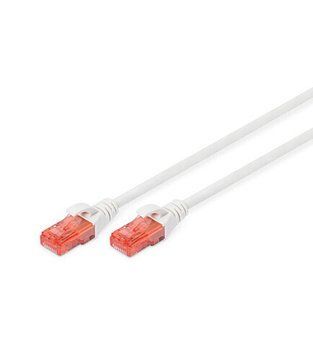 Патч корд DIGITUS UTP Cat. 6 5 м LSZH Білий (DK-1617-050/WH) H00000180398 фото