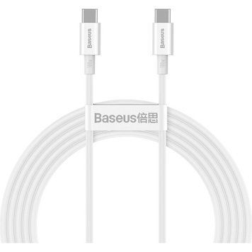 Кабель BASEUS USB Type C - USB Type C 2 м USB 2.0 (CATYS-C02) H00000180362 фото