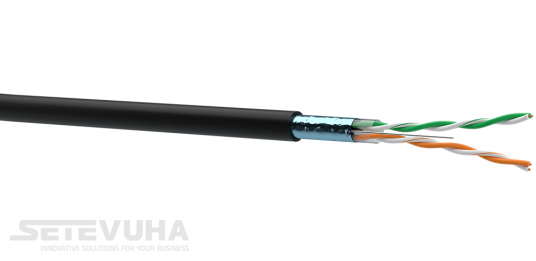 Кабель витая пара OK-Net FTP Cat 5 PE 2 х 2 х 0.51 (49381m305) H00000001739 фото