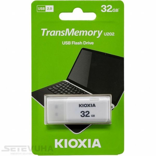Флеш память USB Kioxia TransMemory U202 32ГБ USB 2.0 (LU202W032GG4) H00000043171 фото