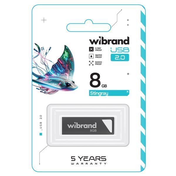 Флеш память USB Wibrand (WI2.0/ST8U5G) H00000460217 фото