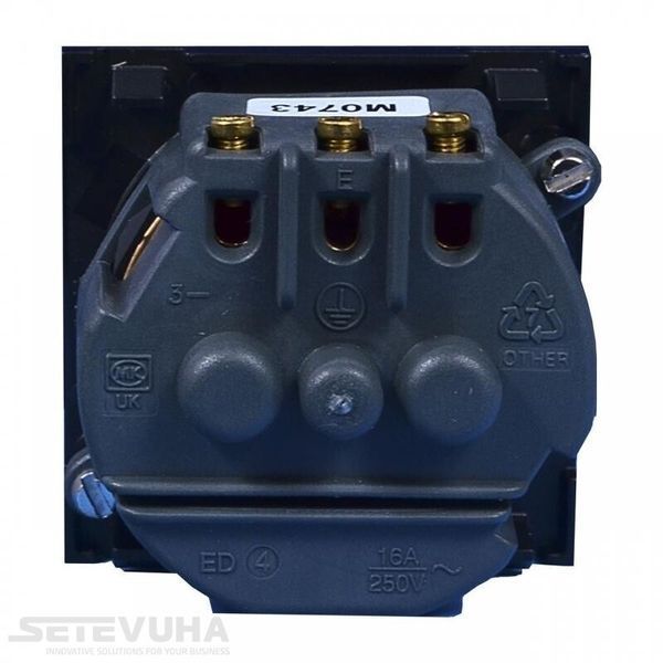 Розетка MK (K5831BLK) H00000016625 фото