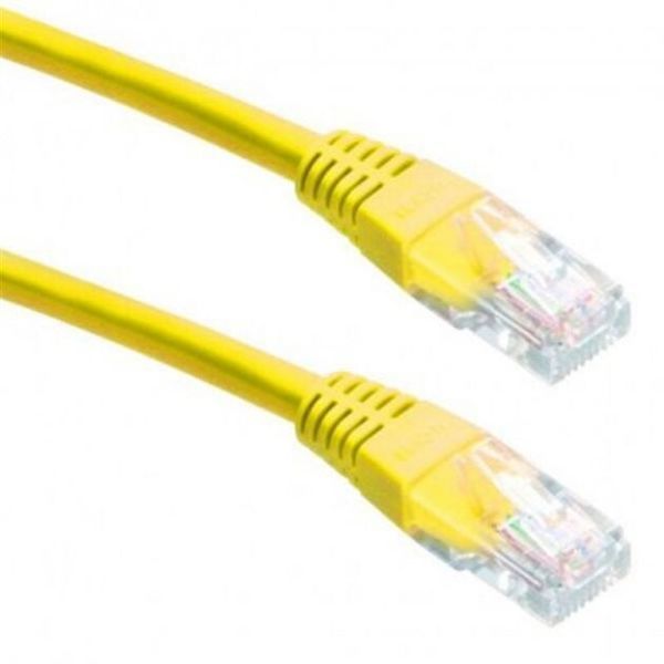 Патч корд Cablexpert UTP Cat. 5e 2 м PVC Жовтий (PP12-2M/Y) H00000157704 фото