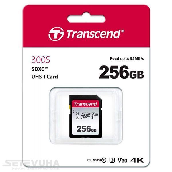 Карта пам'яті Transcend 300S SD 256ГБ (TS256GSDC300S) H00000038390 фото
