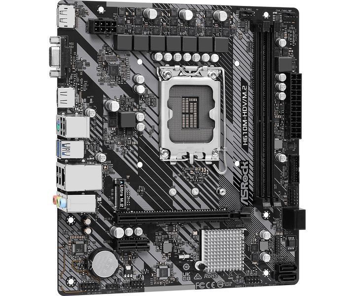 Материнская плата ASRock (H610M-HDV/M.2 R2.0) H00000435390 фото