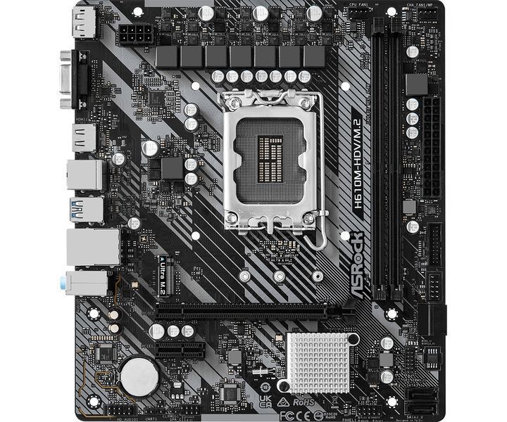 Материнская плата ASRock (H610M-HDV/M.2 R2.0) H00000435390 фото