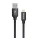 Кабель ColorWay USB Type A - Apple Lightning 2 м (CW-CBUL007-BK) H00000204075 фото 1