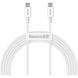 Кабель BASEUS USB Type C - USB Type C 2 м USB 2.0 (CATYS-C02) H00000180362 фото 1