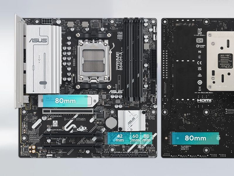 Материнская плата ASUS (PRIME B840M-A-CSM) H00000446357 фото