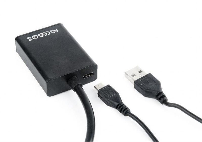 Адаптер-переходник Cablexpert (A-VGA-HDMI-01) H00000179781 фото
