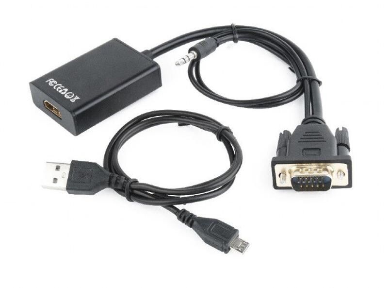 Адаптер-переходник Cablexpert (A-VGA-HDMI-01) H00000179781 фото