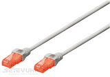 Патч корд DIGITUS UTP Cat. 6 3 м PVC Сірий (DK-1612-030) H00000015914 фото